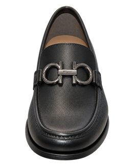 Ferragamo Gancini Buckle Loafers