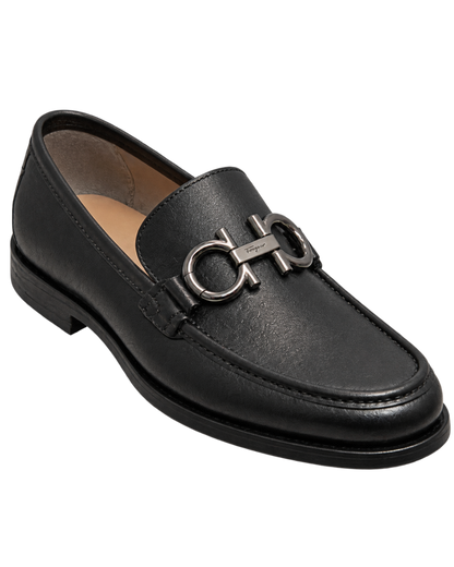 Ferragamo Gancini Buckle Loafers