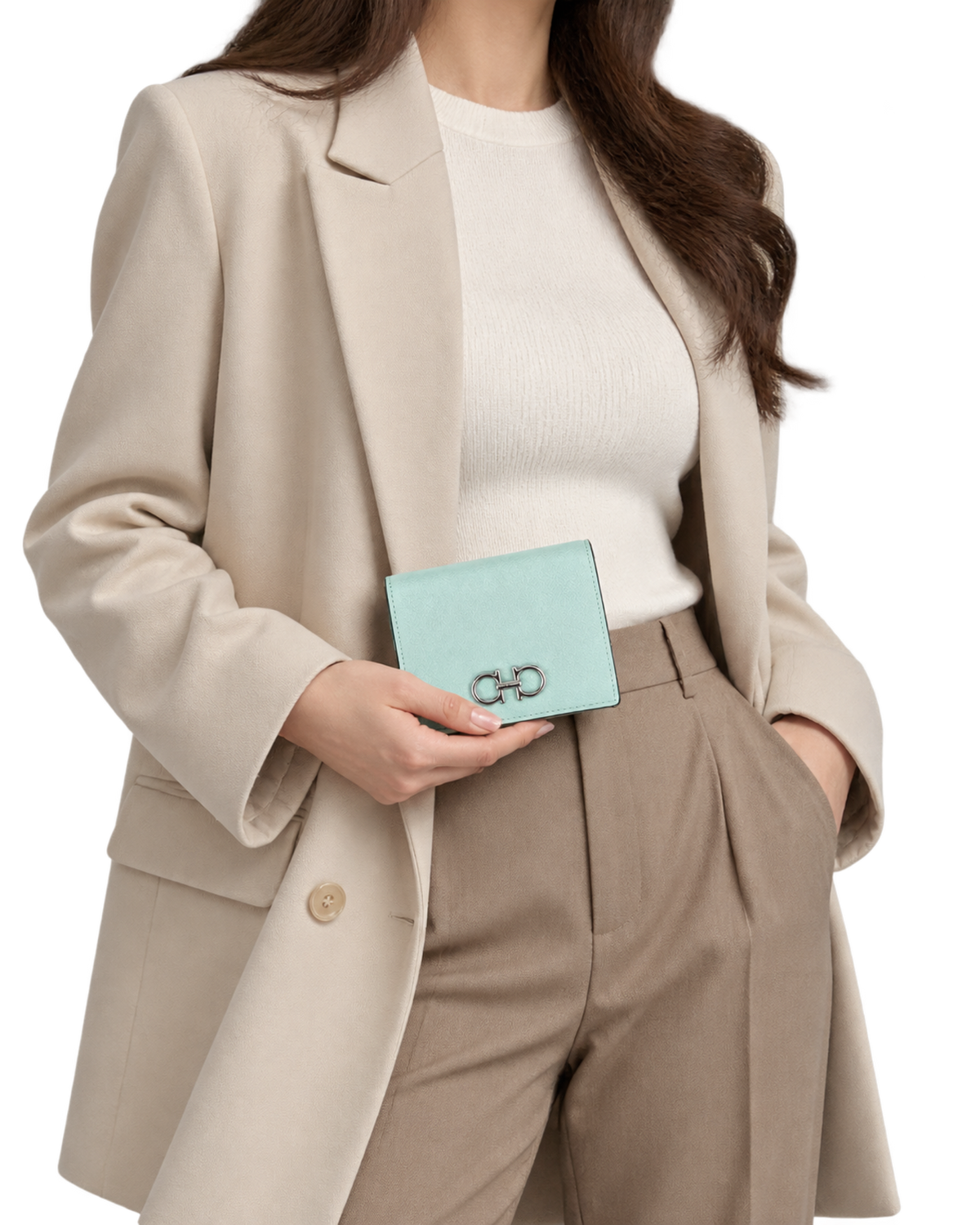 Ferragamo Gancini Compact wallet