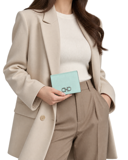 Ferragamo Gancini Compact wallet