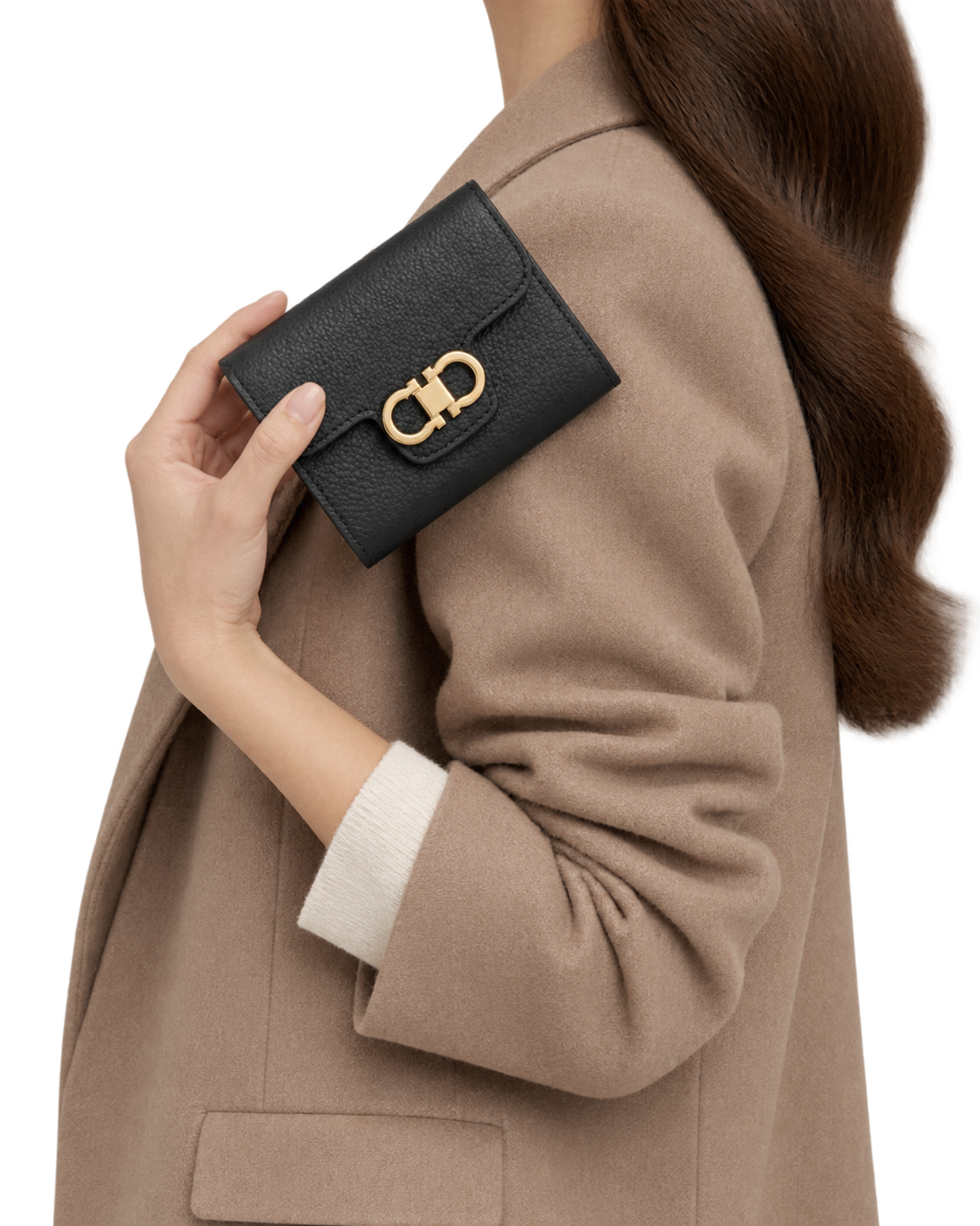 Ferragamo Gancini Compact wallet