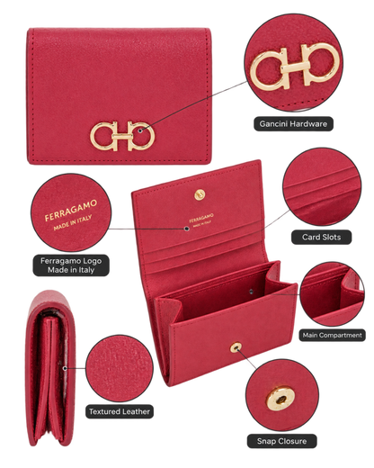 Ferragamo Gancini Compact wallet