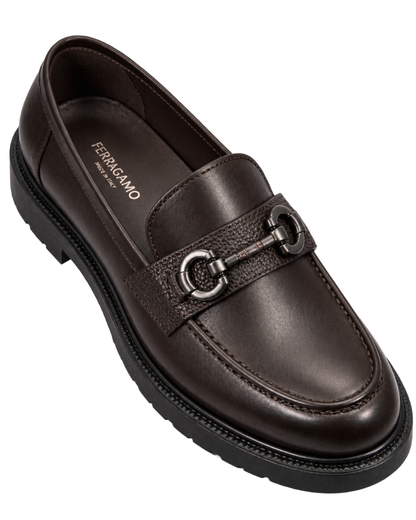 Ferragamo Gancini-detail Loafers