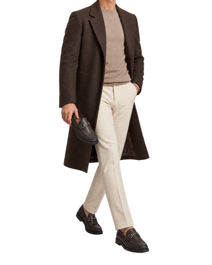 Ferragamo Gancini Drivers in black calf leather
