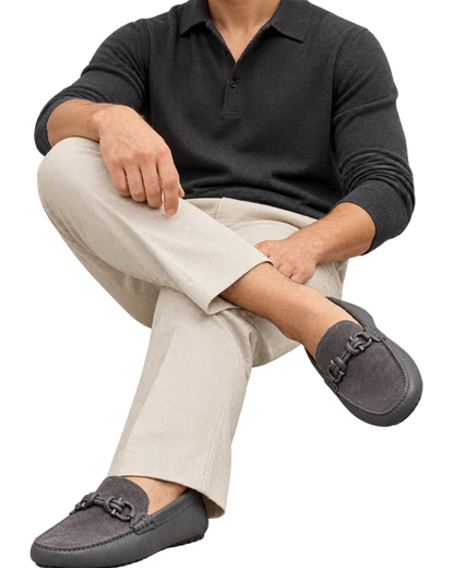Ferragamo Gancini driving loafers