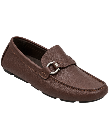 Ferragamo Gancini driving loafers