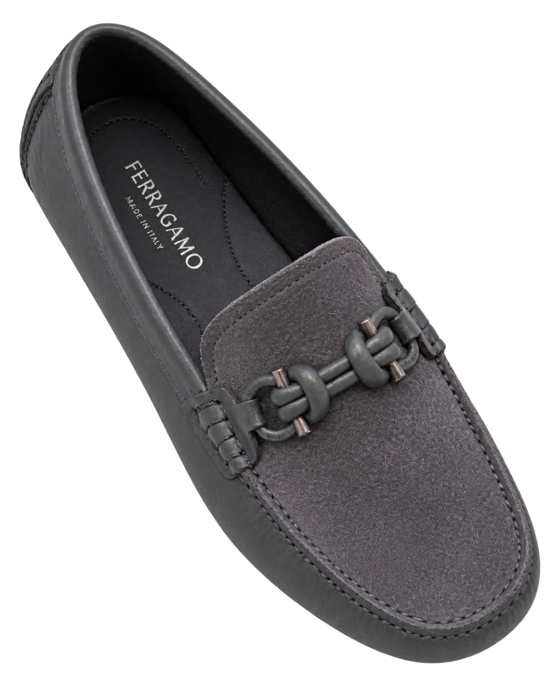 Ferragamo Gancini driving loafers
