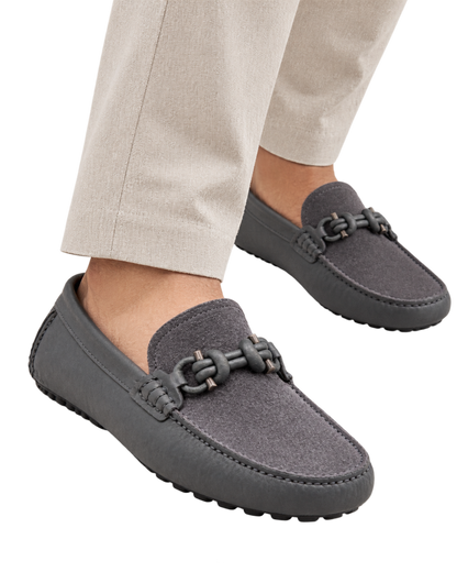 Ferragamo Gancini driving loafers