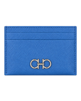 Ferragamo Gancini Leather Card Holder
