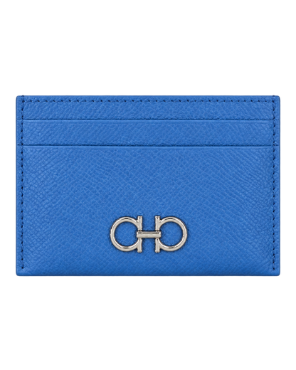 Ferragamo Gancini Leather Card Holder