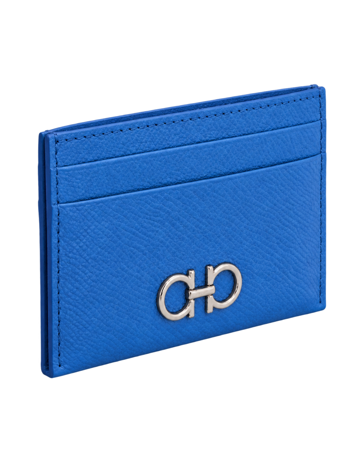 Ferragamo Gancini Leather Card Holder