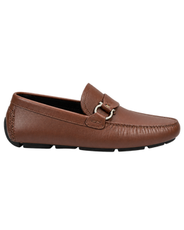 Ferragamo Gancini Ornament Driver Loafer