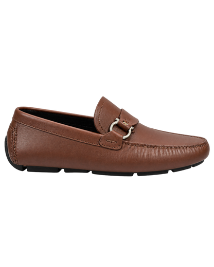 Ferragamo Gancini Ornament Driver Loafer