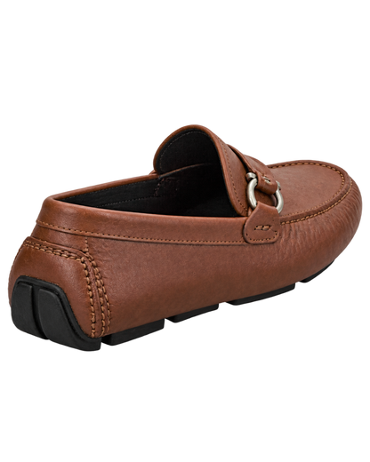 Ferragamo Gancini Ornament Driver Loafer