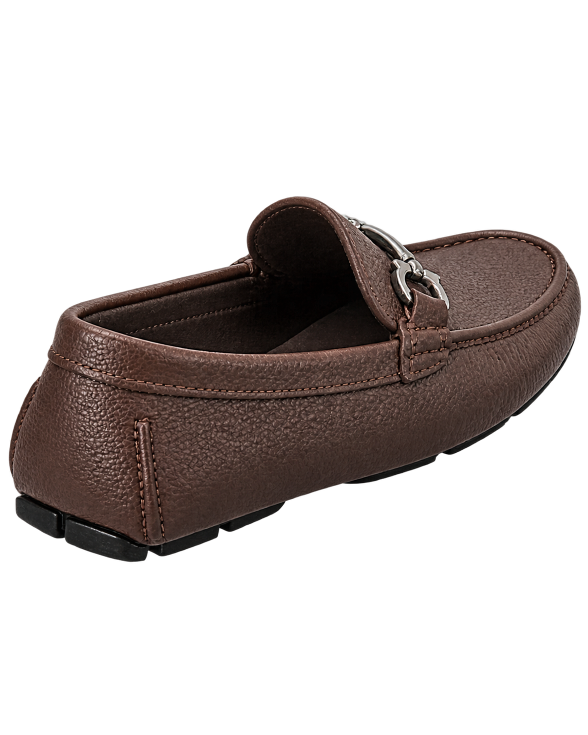 Ferragamo Gancini Ornament Driver Moccasins