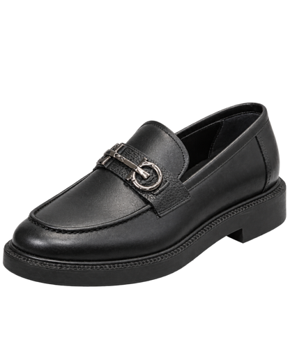 Ferragamo Gancini ornament moccasins / loafers