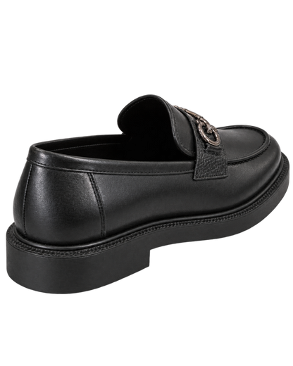 Ferragamo Gancini ornament moccasins / loafers