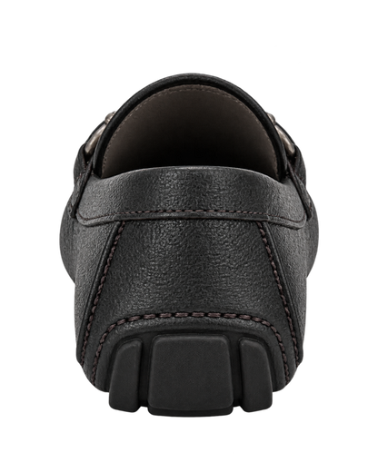 Ferragamo Gancini pebbled-leather driving loafers