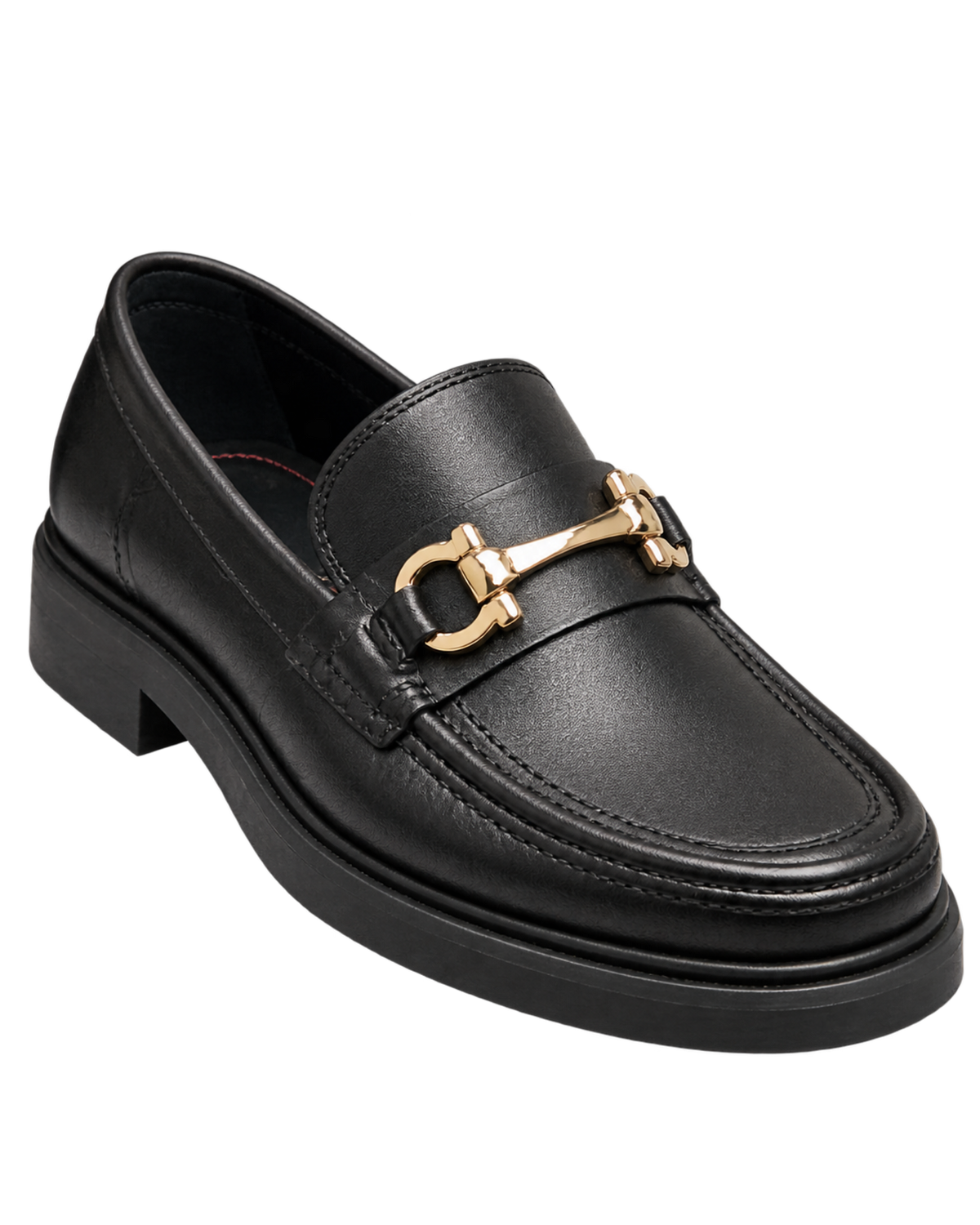 Ferragamo Gancini-plaque leather loafers