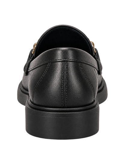 Ferragamo Gancini-plaque leather loafers