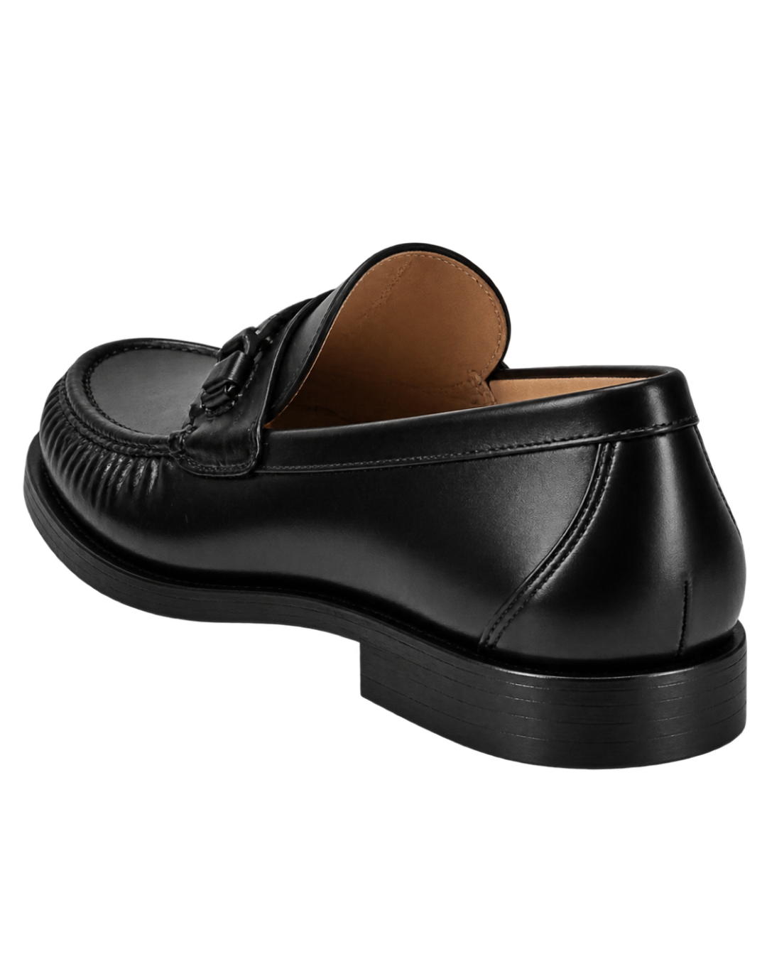 Ferragamo Gancini Plaque Leather Loafers
