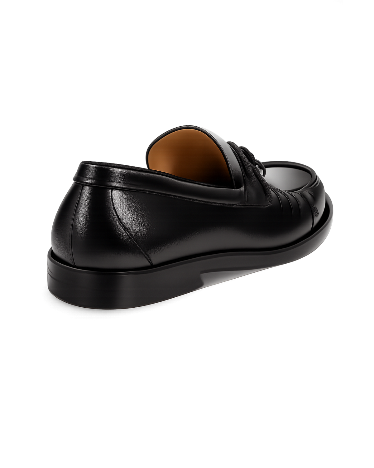 Ferragamo Gancini Plaque Leather Loafers