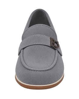 Ferragamo Grey Suede loafers