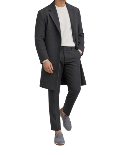 Ferragamo Grey Suede loafers