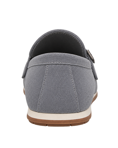 Ferragamo Grey Suede loafers