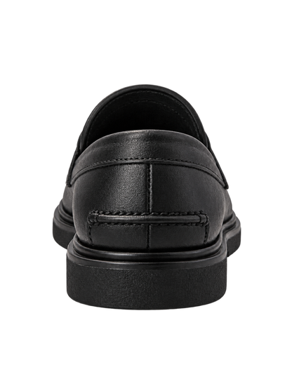 FERRAGAMO Grimes Pebble Calf Leather Loafers