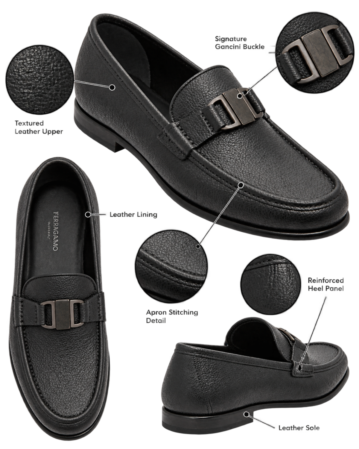 Ferragamo Noel Leather Loafer