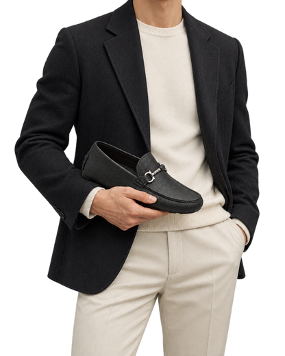 Ferragamo Parigi Gancini Ornament Driver loafers