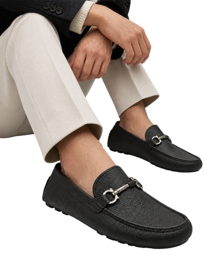 Ferragamo Parigi Gancini Ornament Driver loafers