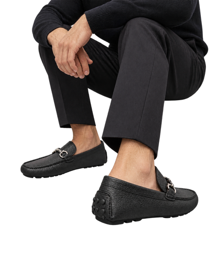 Ferragamo Parigi Gancini Ornament Driver loafers