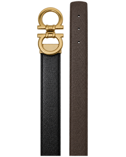 Ferragamo Reversible and Adjustable Gancini Belt