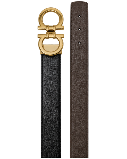 Ferragamo Reversible and Adjustable Gancini Belt