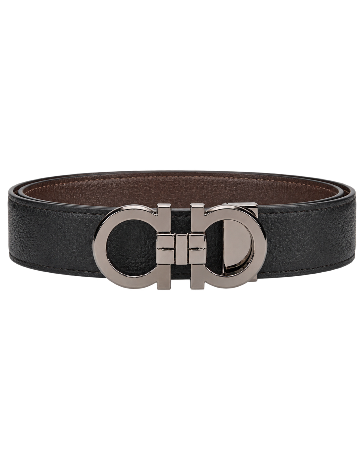 Ferragamo Reversible and Adjustable Gancini Belt