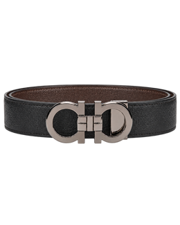 Ferragamo Reversible and Adjustable Gancini Belt