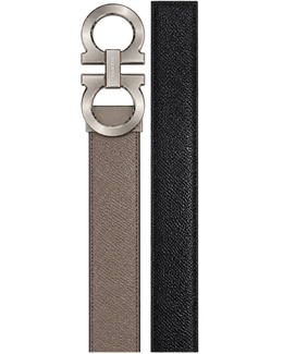 Ferragamo Reversible and Adjustable Gancini Belt