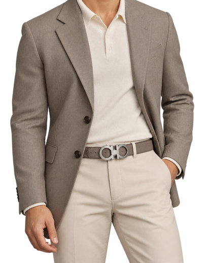 Ferragamo Reversible and Adjustable Gancini Belt