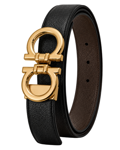Ferragamo Reversible and Adjustable Gancini Belt