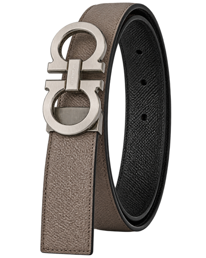 Ferragamo Reversible and Adjustable Gancini Belt