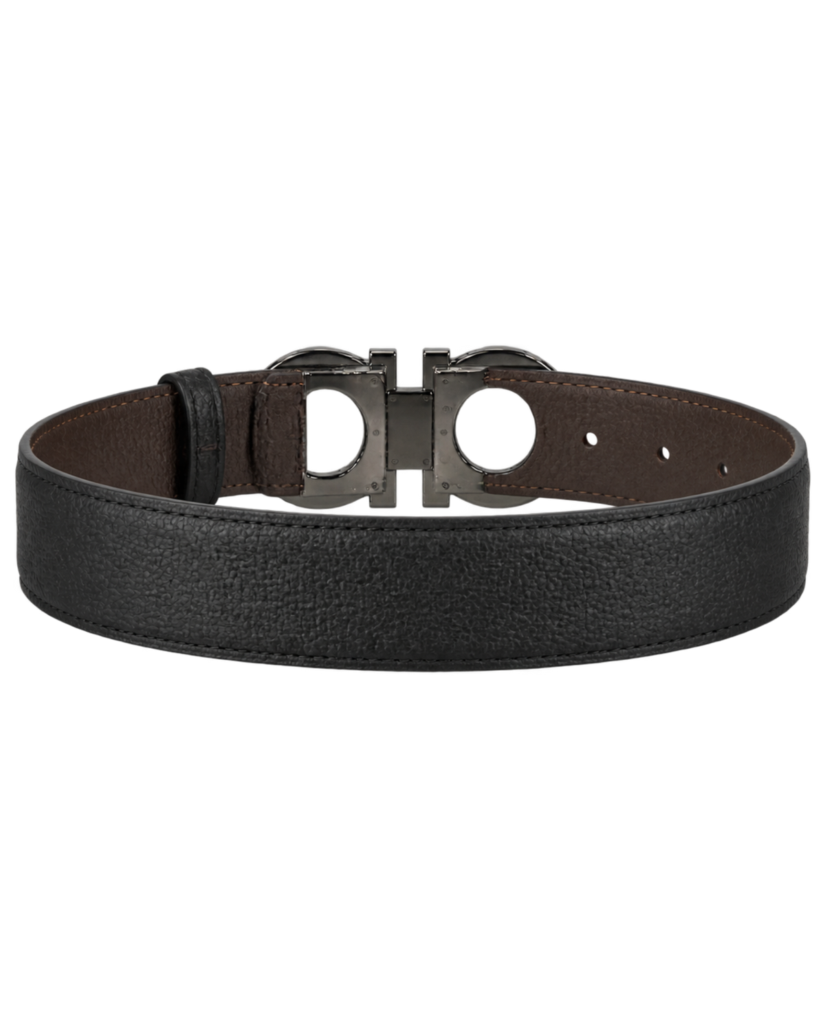 Ferragamo Reversible and Adjustable Gancini Belt