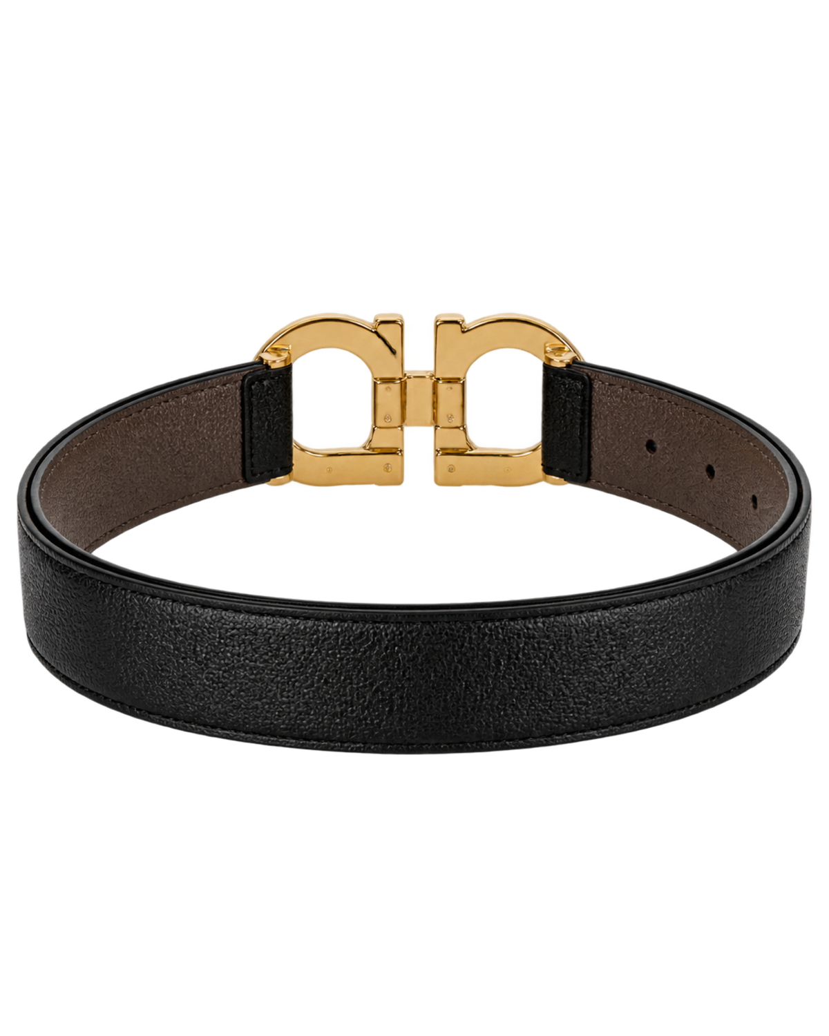 Ferragamo Reversible and Adjustable Gancini Belt