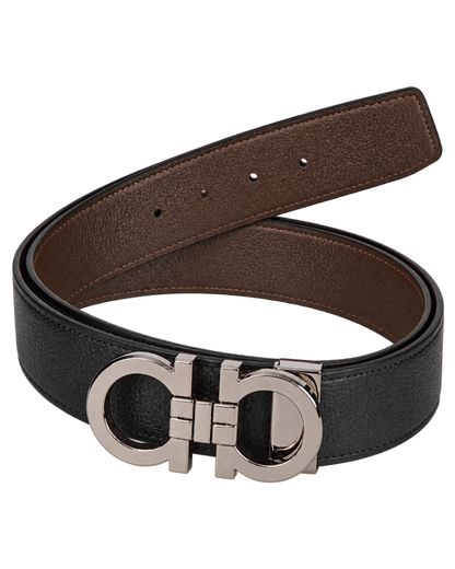Ferragamo Reversible and Adjustable Gancini Belt