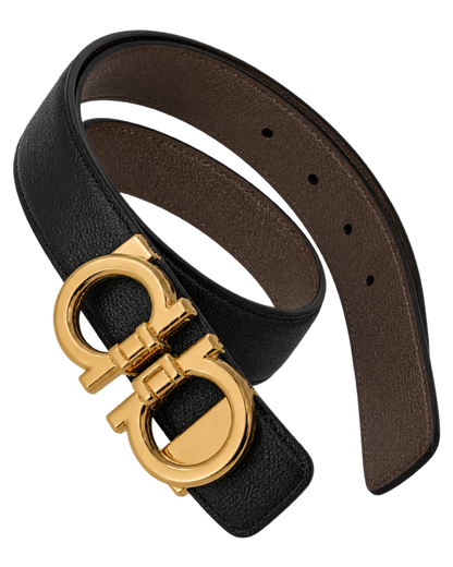 Ferragamo Reversible and Adjustable Gancini Belt