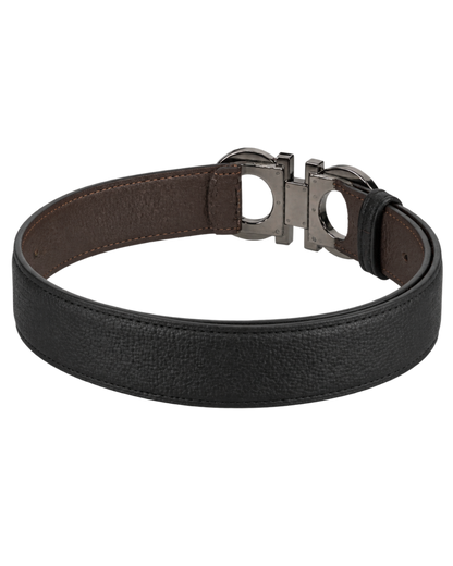 Ferragamo Reversible and Adjustable Gancini Belt