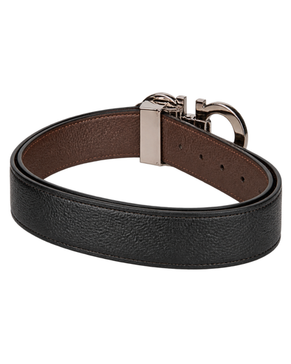 Ferragamo Reversible and Adjustable Gancini Belt