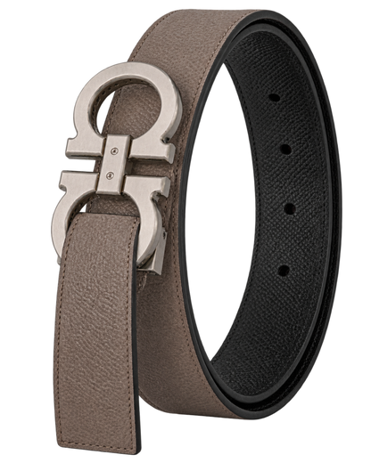 Ferragamo Reversible and Adjustable Gancini Belt