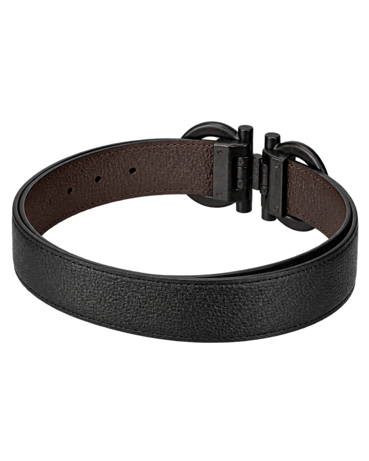 Ferragamo Reversible and Adjustable Gancini Belt